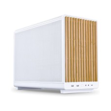 Lian Li DAN A3-mATX White & Wood mini kuciste Lian Li DAN A3-mATX White & Wood mini kuciste