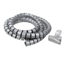LOGILINK Spiralni držač za kablove 2.5m x 25mm srebrni (1476) LOGILINK Spiralni držač za kablove 2.5m x 25mm srebrni (1476)