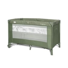 LORELLI BERTONI Carina prenosivi krevetac za bebe 2 nivoa Oil Green Stars