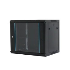 MAXPRO LINE Rack orman nazidni, 9U, 600x600, staklena vrata
