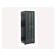 MAXPRO LINE Rack orman samostojeći, 27U, 600x600, staklena vrata