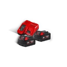 MILWAUKEE Set baterija 18V i punjača – M18NRG-502 MILWAUKEE Set baterija 18V i punjača – M18NRG-502