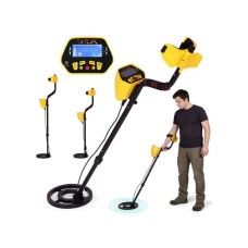 ModernHome Metal detektor 1028 sa 3 moda za zlato, srebro i novčiće, Pinpoint, LCD Display