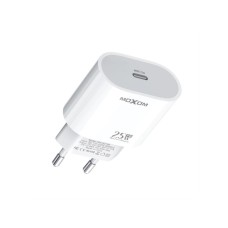 MOXOM MX-HC139 25W Type C na Type C punjač beli MOXOM MX-HC139 25W Type C na Type C punjač beli