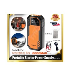 MOXOM Starter sa power bankom MX-AC04 narandzasta