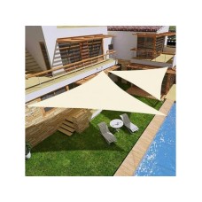 MultiGarden Trostrano suncobran jedro 3×3×3 m, vodootporno, bež - MultiGarden MultiGarden Trostrano suncobran jedro 3×3×3 m, vodootporno, bež - MultiGarden