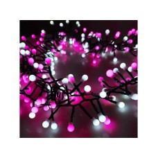 NOVEEN Lampice za jelku sa 288 roze i belih LED dioda