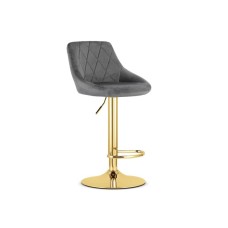 Oskar Barska stolica Kast grey / gold baza Oskar Barska stolica Kast grey / gold baza