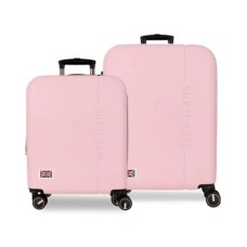 Pepe Jeans Aris set kofera 2/1 - powder pink ( 63.289.43 ) Pepe Jeans Aris set kofera 2/1 - powder pink ( 63.289.43 )