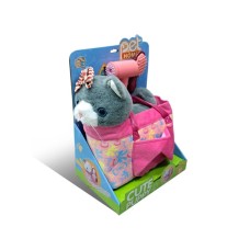 PERTINI Plišana maca 27 cm u torbi PERTINI Plišana maca 27 cm u torbi