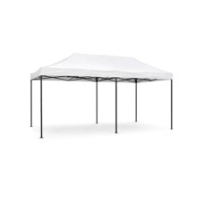 PROGARDEN 3x6x3 gazebo tenda 005 bela