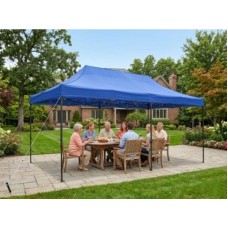 PROGARDEN 3x6x3 gazebo tenda plava 005