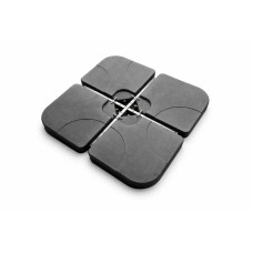 PROGARDEN Postolje za suncobran – set od 4 dela