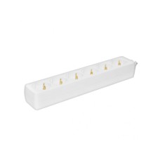 PROSTO Razvodnik sa 6 mesta 3m 1.5mm2 NV6-3/WH-P/1,5