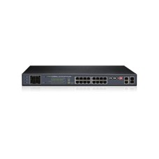 PROVISION POES-16250CL+2G+2SFP 16 Dovnlink 10 / 100Mbps + 2 SFP porta 250V PoE prekidač sa CCTV režimom
