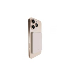 PURO MagSafe power bank 4200mAh bežična eksterna baterija Bež