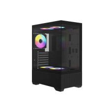 RAIDMAX Infinita i802 Air 3 x RGB Crno midi kućište RAIDMAX Infinita i802 Air 3 x RGB Crno midi kućište