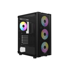 RAIDMAX Vector V216 Black 4 x RGB midi kućište RAIDMAX Vector V216 Black 4 x RGB midi kućište