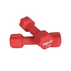 RING Set bućica za aerobik 2x1kg RX DB 2133-1 (Crvena)