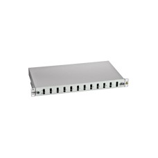 SCHRACK FO Panel 19'',za 12xSCdx adaptera,prazan,1HU,sivi,CLASSIC