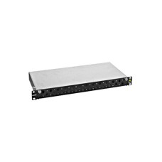 SCHRACK FO Panel 19'',za 24xLCdx adaptera,prazan,1HU,crni,PREMIUM