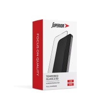 SUPERIOR 2.5D Zaštitno staklo za iPhone 13/13 Pro/14/16e/17e (6.1) 5u1