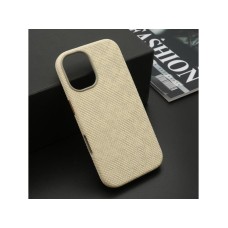 SUPERIOR WOVEN TOUCH MagSafe Futrola za iPhone 17 (6.3) krem SUPERIOR WOVEN TOUCH MagSafe Futrola za iPhone 17 (6.3) krem