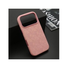 SUPERIOR WOVEN TOUCH MagSafe Futrola za iPhone 17 Pro (6.3) roze SUPERIOR WOVEN TOUCH MagSafe Futrola za iPhone 17 Pro (6.3) roze