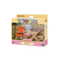SYLVANIAN Bbq picnic set -elephant girl- ( EC5640 ) SYLVANIAN Bbq picnic set -elephant girl- ( EC5640 )