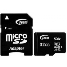 TEAM GROUP MICRO SDHC 32GB UHS-I +SD Adapter TUSDH32GCL10U03 TEAM GROUP MICRO SDHC 32GB UHS-I +SD Adapter TUSDH32GCL10U03