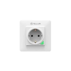 Tellur SMART WIFI ZIDNA UTIČNICA TELLUR AC 16A 2400W BELA