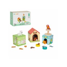 TOOKY TOY Drvena igračka Kućica za životinje HP060 107/52619 TOOKY TOY Drvena igračka Kućica za životinje HP060 107/52619