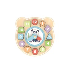 TOOKY TOY Drveni edukativni sat HP078 107/52787 TOOKY TOY Drveni edukativni sat HP078 107/52787
