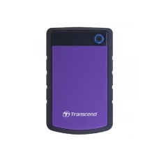 TRANSCEND TS2TSJ25H3P Eksterni HDD 2TB Anti-shock system crno/ljubicasti