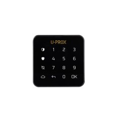 U-PROX Tastatura osetljiva na dodir od kaljenog stakla crna
