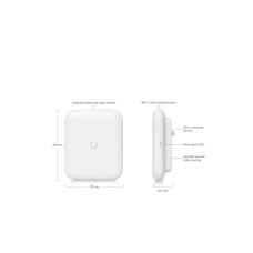 UBIQUITI UniFi WiFi 7 Access Point U7 Pro Outdoor