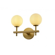 VESTA 431 ZIDNA LAMPA 2*G9 MESING/ZLATO VESTA 431 ZIDNA LAMPA 2*G9 MESING/ZLATO