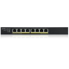 Zyxel GS1915-8EP,PoE 8portGbESmart Switch,60W 802.3at, desk Zyxel GS1915-8EP,PoE 8portGbESmart Switch,60W 802.3at, desk