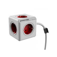 ALLOCACOC PowerCube Extended 5xSchuko, kabl duž.3m (Bela/crvena) 1307/DEEXPC ALLOCACOC PowerCube Extended 5xSchuko, kabl duž.3m (Bela/crvena) 1307/DEEXPC