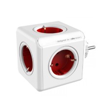 ALLOCACOC PowerCube Original 5xSchuko Crvena ALLOCACOC PowerCube Original 5xSchuko Crvena