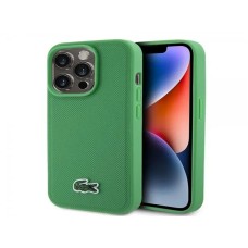 APPLE LACOSTE MAGSAFE maska za iPhone 15 Pro WOVEN LOGO GREEN LCHMP15LPVCN APPLE LACOSTE MAGSAFE maska za iPhone 15 Pro WOVEN LOGO GREEN LCHMP15LPVCN