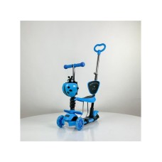 ARISTOM 652 Bubamara 5u1 Trotinet sa LED točkovima plavi