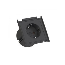 BACHMANN Napojni modul Kapsa 1xšuko utičnica crni BACHMANN Napojni modul Kapsa 1xšuko utičnica crni