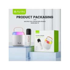 Bavin Mini karaoke zvučnik sa mikrofonom bela - BM-19 bela (