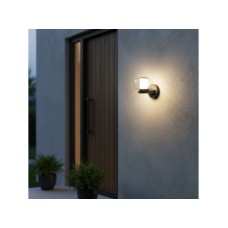 BBLINK Zidna lampa 1xGU10 IP65 crna 180x150x180mm