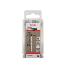 BOSCH Burgija za metal HSS-Co, DIN 338 4,5 x 47 x 80 mm pakovanje od 10 komada