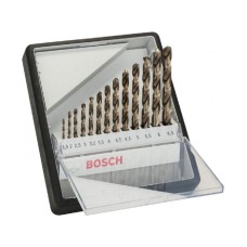 BOSCH plavi alat 13-delni Robust Line set burgija za metal HSS-Co DIN 338 135° 2607019926