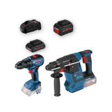 BOSCH plavi alat Set aku alata GBH 18V-26 + GSR 18V-50, 1x8,0Ah + 1x4,0 Ah ProCORE 18V, 0615990N1X BOSCH plavi alat Set aku alata GBH 18V-26 + GSR 18V-50, 1x8,0Ah + 1x4,0 Ah ProCORE 18V, 0615990N1X