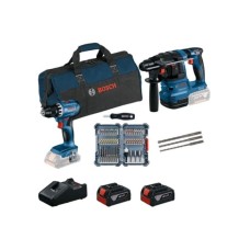 BOSCH plavi alat Set alata GSR18V-45+GBH18V+22+set pribor BOSCH plavi alat Set alata GSR18V-45+GBH18V+22+set pribor