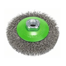 BOSCH Talasasta pljosnata četka 100, nerđajuća 2608622108, 100 mm, 0,35 mm, M14